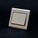 Single Switch wooden print
