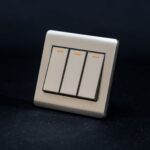 Tripple Switch wooden print