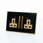 H8 Twin Socket - Black