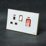 H8 Cooker Unit Socket - White