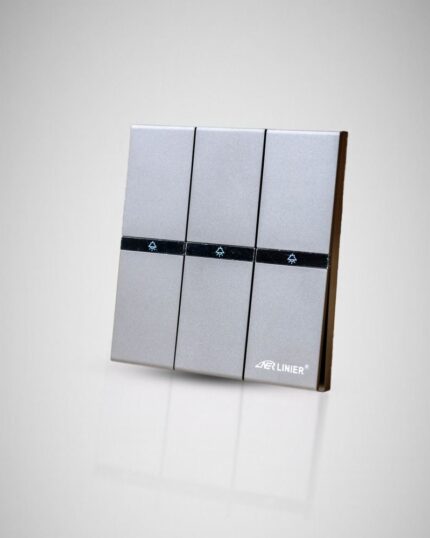 T8 3 Gang Switch - Grey